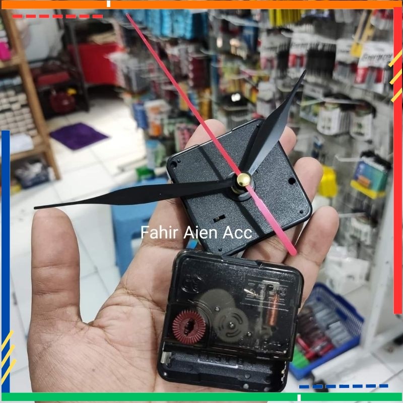 MESIN JAM DINDING DETAK TRANSPARAN