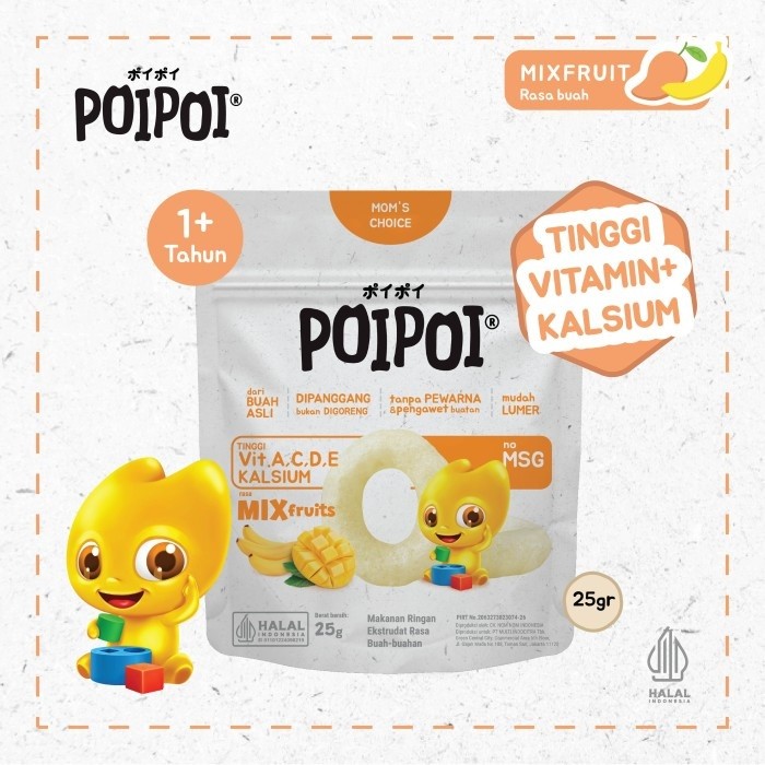 POIPOI Snack Bervitamin Anak (1tahun+)