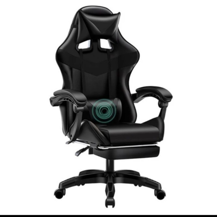 Kursi Gaming Gaming Chair 8802 - Hitam