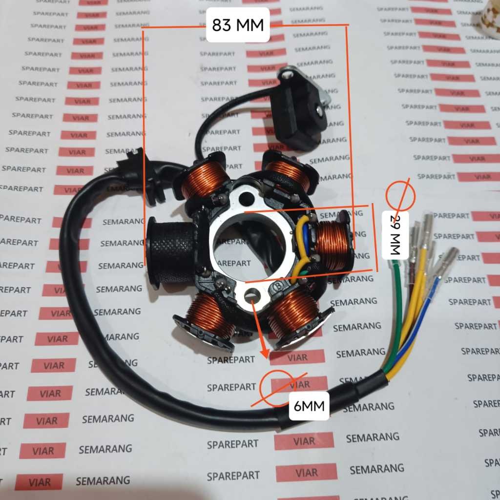 Spul Pengapian cross 150 sepul AC motorTrail Viar Cross X 150SF, Original viar honda gran gl IMPOR