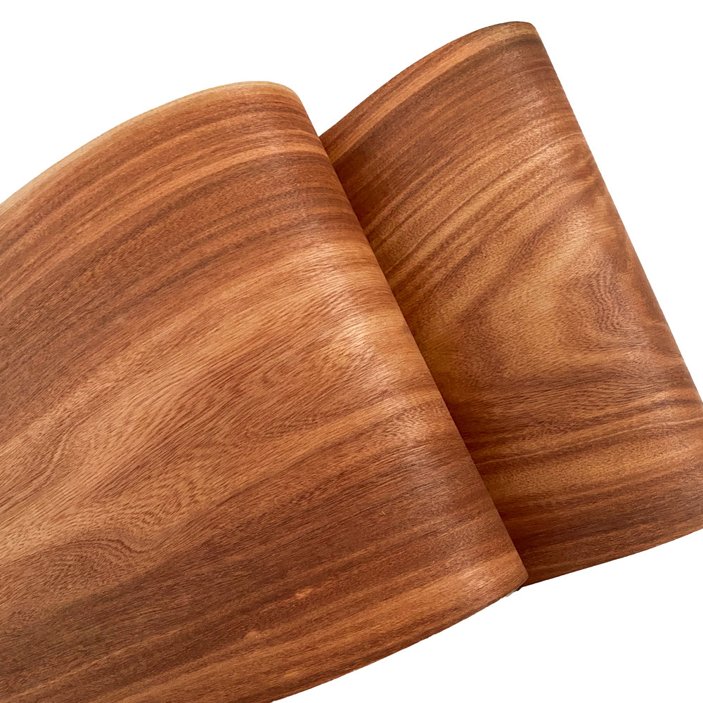 25X230MM Natural Santos Wood Skin Speaker Wood Veneer Outer  DIY Renovation Veneers Solid Wood Guita