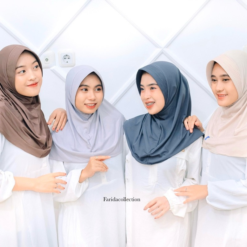 Hijab instant Daily Sport // Sport hijab menutup dada // Sport olahraga