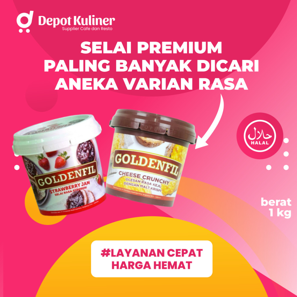 

Goldenfil 1 Kg Goldenfill Semua Rasa