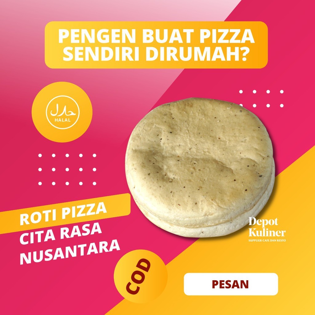 

Roti Pizza Base Isi 2 Pcs