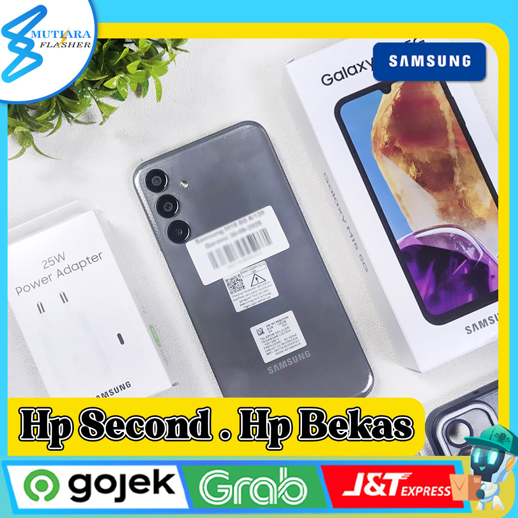 Samsung M15 5G Ram 6 Rom 128GB Second Original