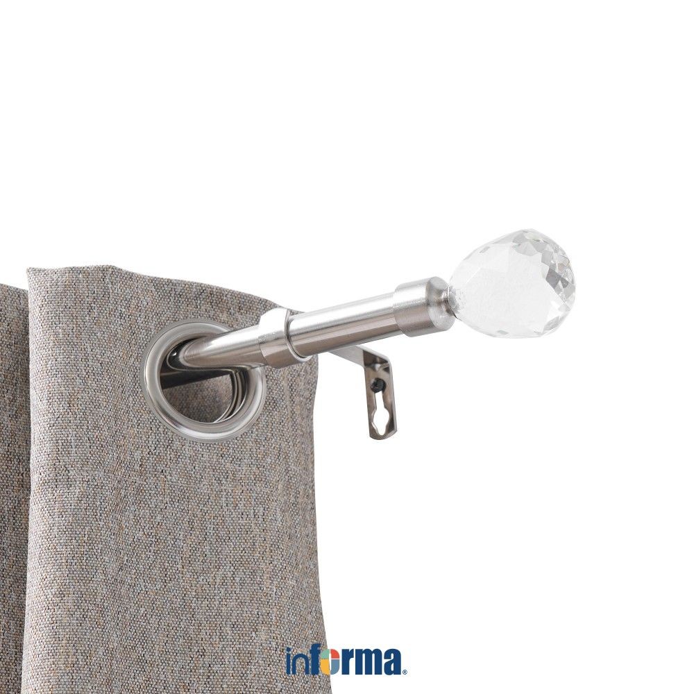 Informa Rel Gorden Batang Tirai Tiang Gorden Bracket Gorden Besi Gorden