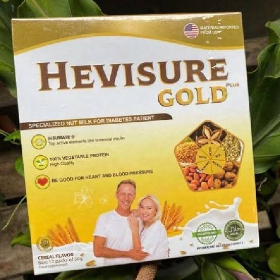 

Hevisure Gold Susu Diabetes Kencing Manis dan Penstabil Gula Darah 100% Asli Alami BPOM