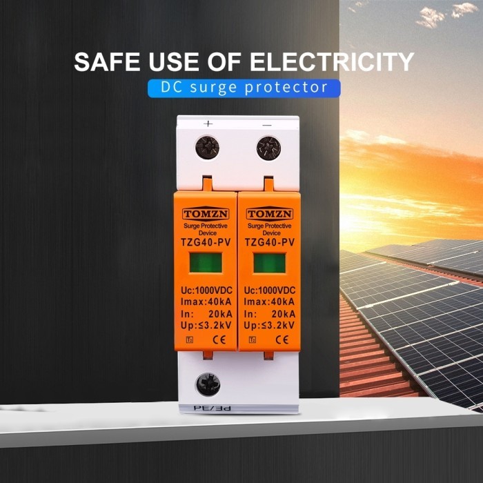 SPD DC 1000V 2P Tomzn Surge arrester