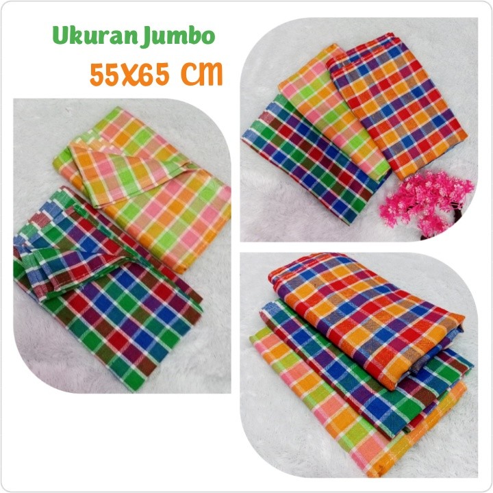 Serbet Dapur Jumbo Dan Tebal Uk 55x65cm/Serbet Warna/Lap Piring Warna/Serbet/Lap