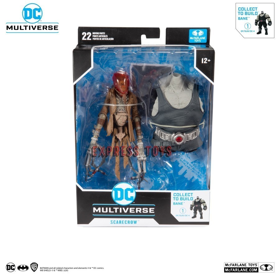 DC Multiverse Scarecrow Last Knight On Earth Figure McFarlane Toys KSMbersaudara