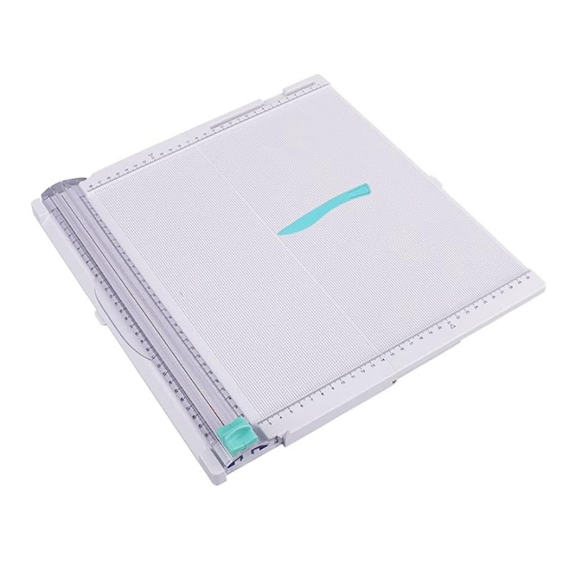 

Paper Trimmer Scoring Board 12X12 Inch Craft Paper Cutter Folding & Scorer For Cover Of Book & Gift Box And Photo Etc