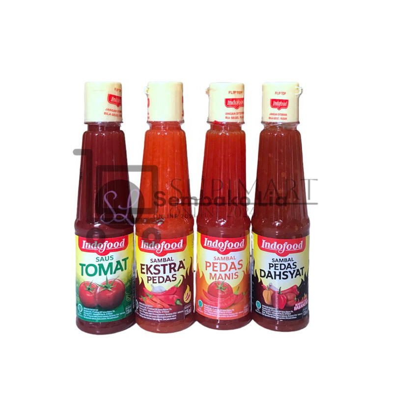 

Indofood Sambal Tomat Extra Pedas Botol Pvc 135ml Botol All Varian