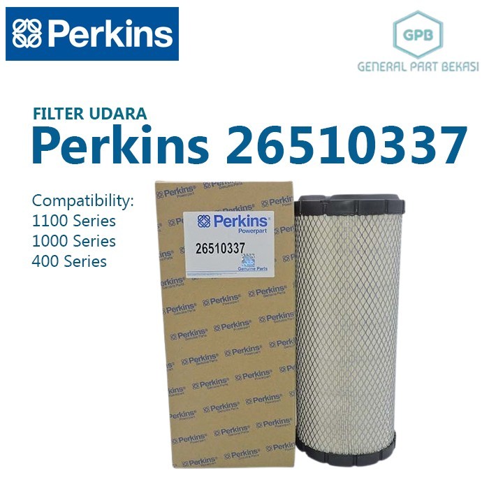 Air Filter Udara Perkins 901047 /  26510337 Original Perkins