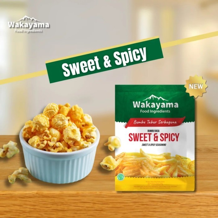 

Wakayama Bumbu Tabur Kentang Goreng Sweet & Spicy 60gr Rasa Manis Pedas