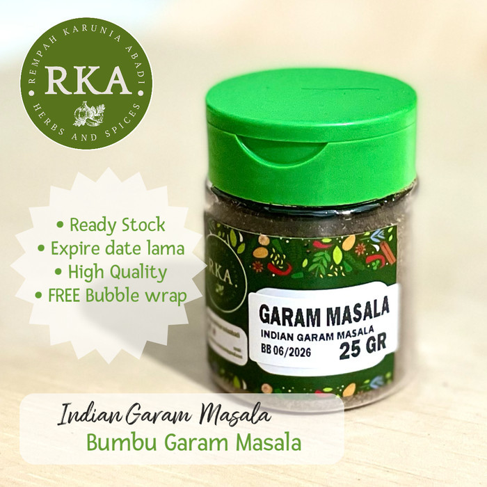 

Bumbu Garam Masala 25 gr / Garam Masala 25 gr / Garam Marsala Spice Mix 25gr