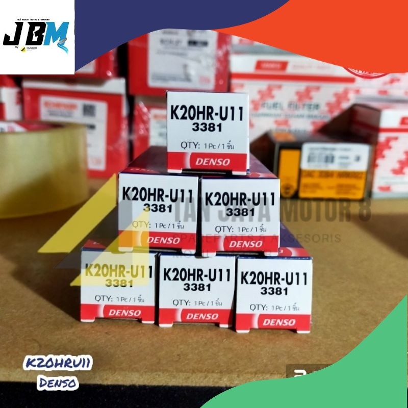 K20HRU11 BUSI MOBIL TOYOTA INNOVA FORTUNER HILUX BENSIN MERK DENSO