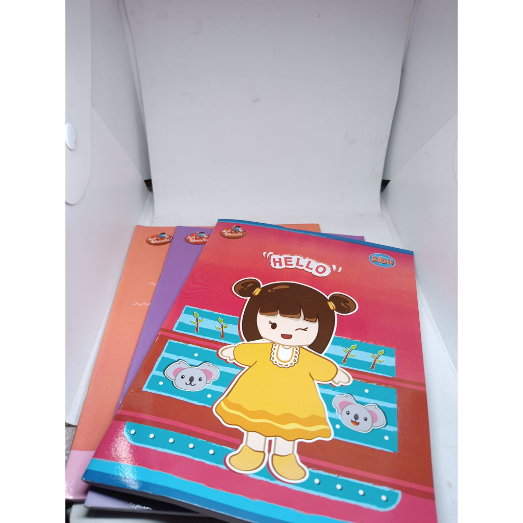 

BUKU TULIS POLOS 58 LEMBAR MEREK SIDU 1 PCS