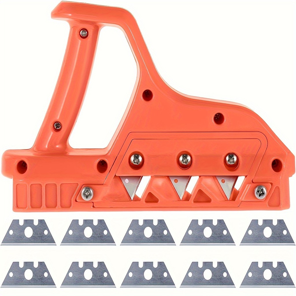 

Precise 45°/60° Gypsum Board Chamferer,Plasterboard Fast Cutter Blade 10pcs Plastic Plasterboard Edger Drywall Edge Hand Cutting