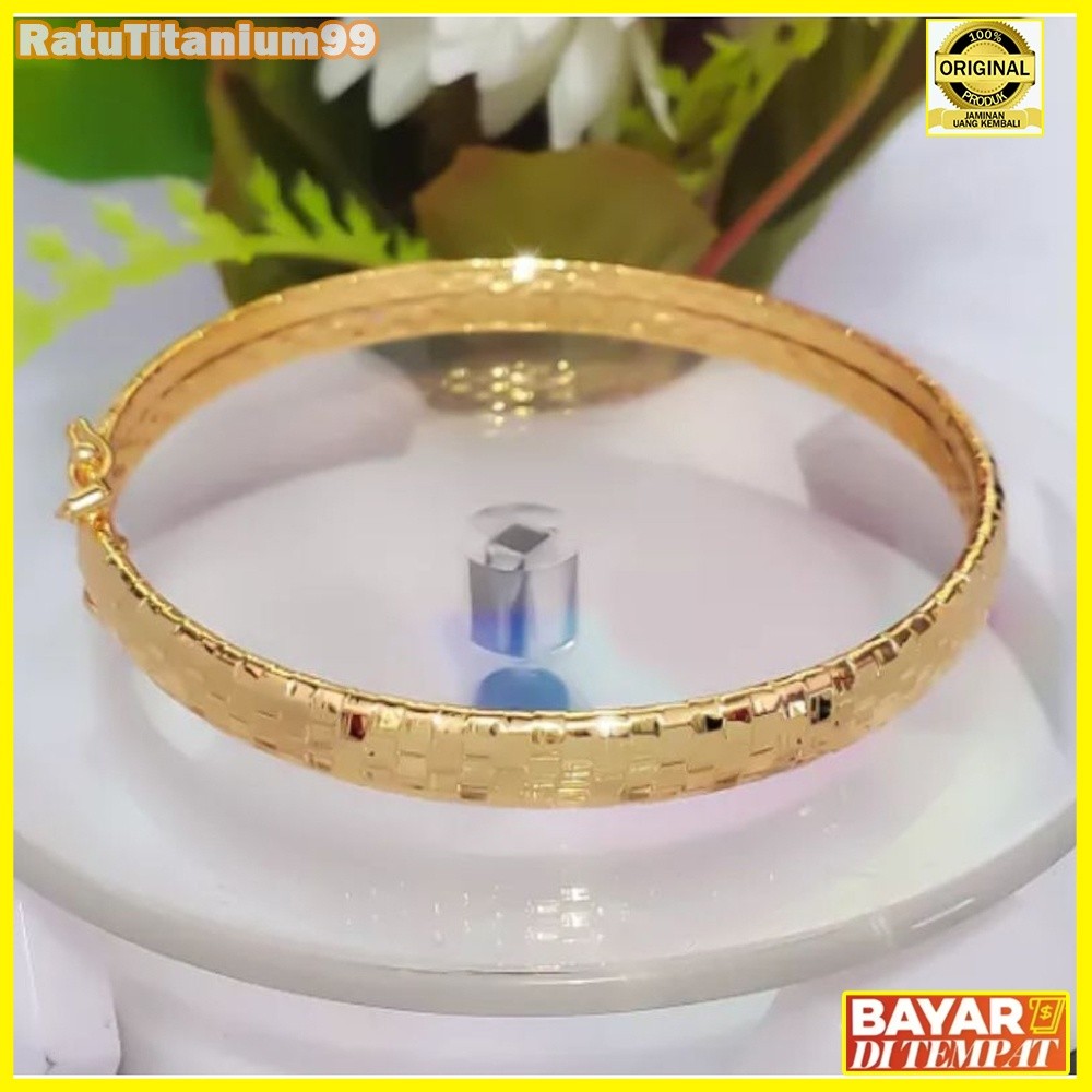 gelang kaku emas mudah free