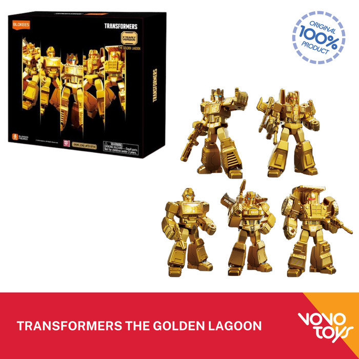 Blokees Transformers The Golden Lagoon