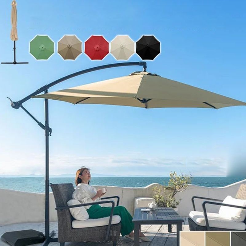 Patio Umbrella Replacement Canopy 3meter Market Umbrella Top Sunshade Outdoor Table Umbrella Canopy 
