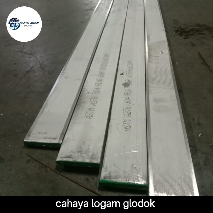plat strip stainless steel 304 2mm x 40mm x 2000mm - strip stainless