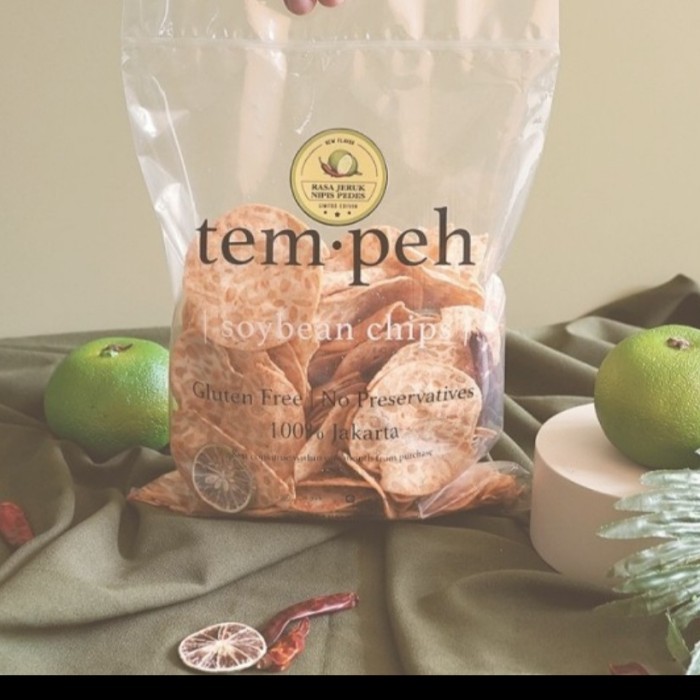 

⭐BISA COD⭐ Keripik Tempe Jeruk Nipis Pedas Kripik Tem.pe Oleh-Oleh Jakarta
