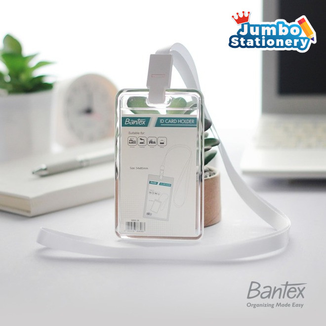 

Id Card Bantex Transparant Portrait Lanyard