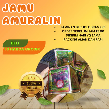 

AsamUrat Amuralin pegalinu 1 box isi 20 sachet depok-an