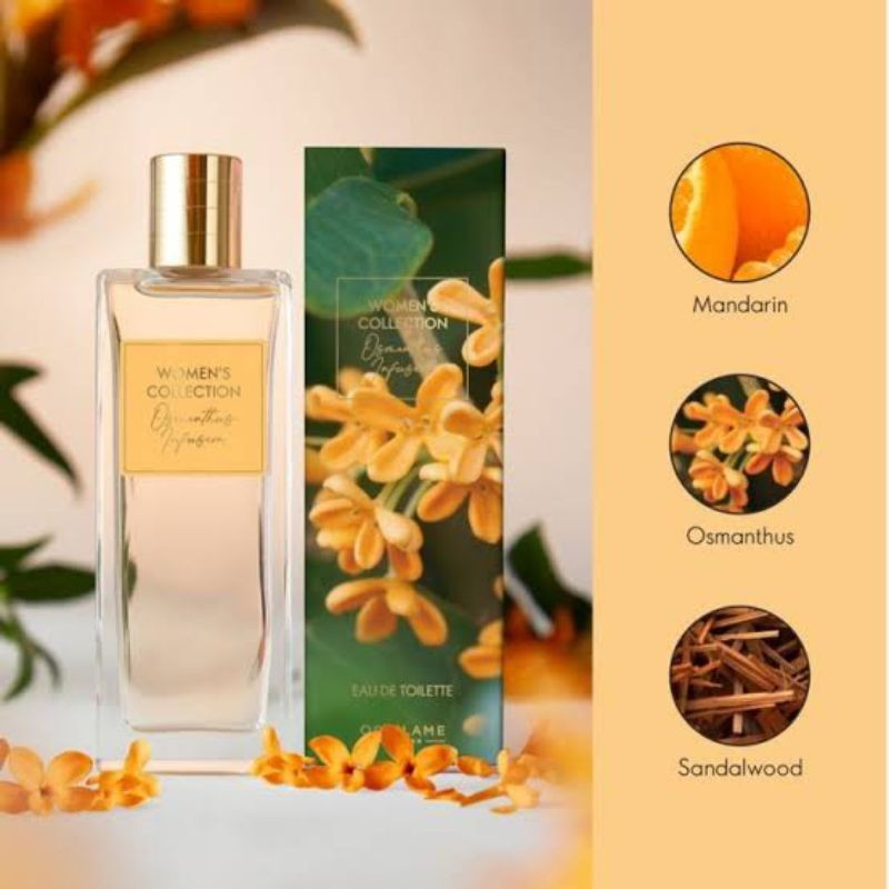 Tester Parfum Oriflame WOMEN'S COLLECTION Osmanthus Infusion EDT 1 ml dan 5 ml