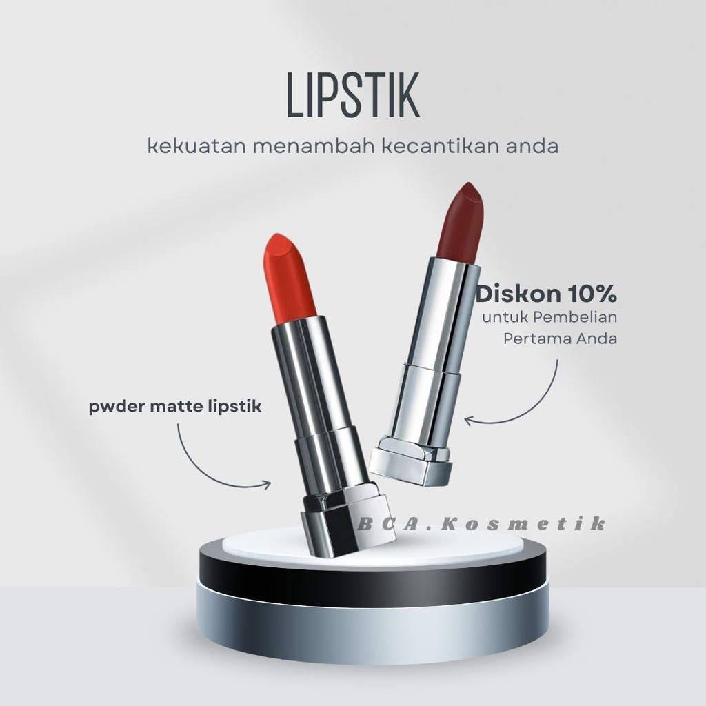LIPSTIK BATANG MAYBELLINE / REVLON MATTE INTENS - LIPSTICK MATTE MAYBELLINE TAHAN LAMA