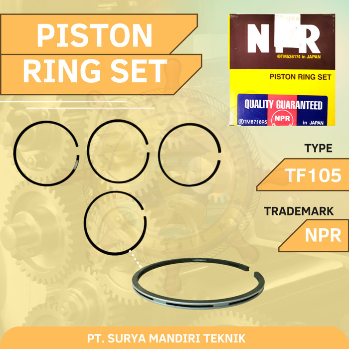 TF105 RING PISTON NPR