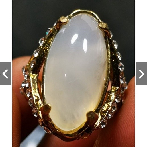 Batu akik natural pandan sutra