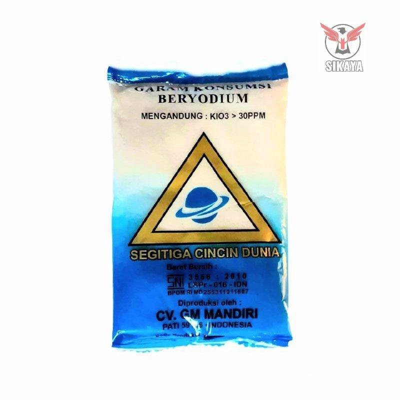 

Segitiga Cincin Dunia - Garam Masak Beryodium 128gr