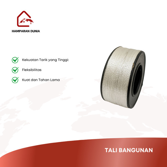 BENANG NYLON TALI BANGUNAN 100 METER