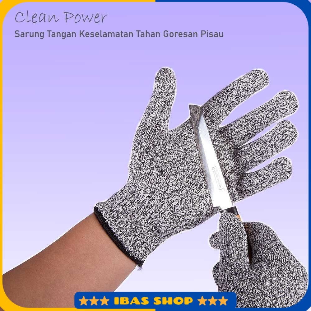Sarung Tangan Keselamatan Tahan Goresan Pisau - EN388
