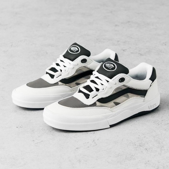 VANS WAYVEE LEATHER TRUE WHITE BLACK ORIGINAL