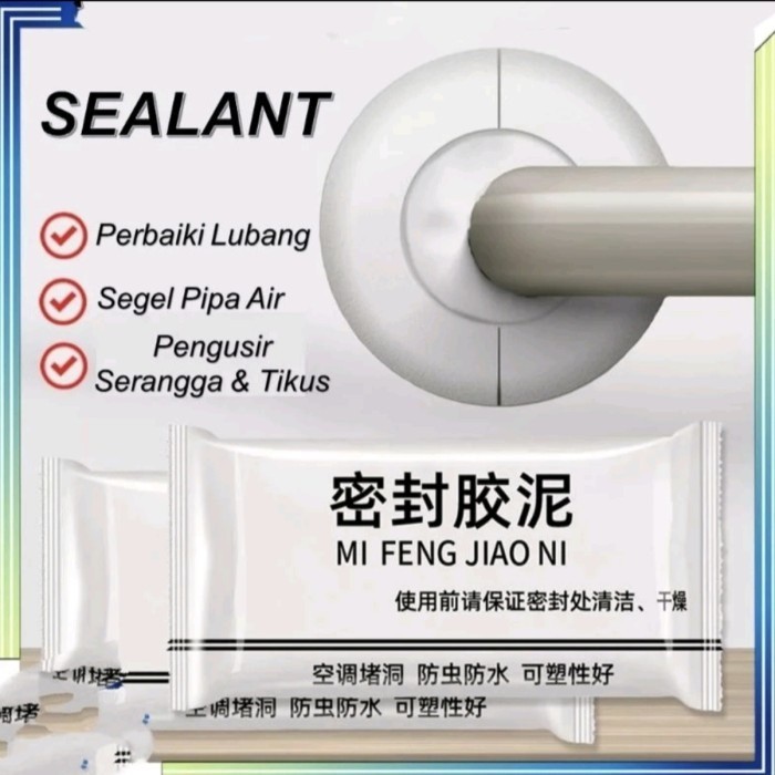 [TG39] dempul tembok instan sealant lubang penambal dinding ajaib lem semen