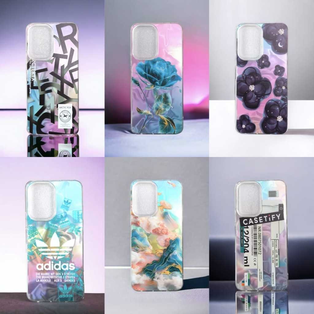 [ CASE CORAK REALME C51 / C35 / C33 / C31 / C30 / C25 / C25S / C25Y ] HARD CASE SHIMMERING HOLOGRAM 