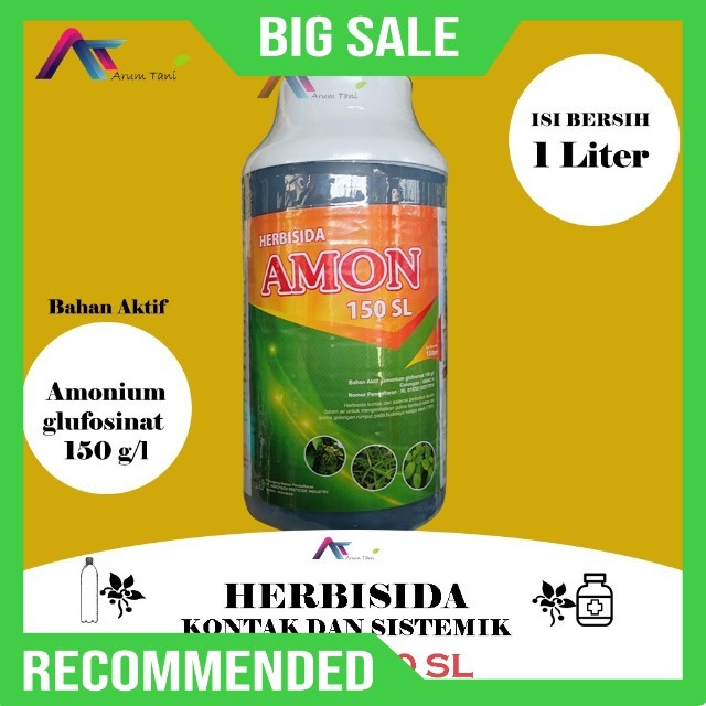 HERBISIDA AMON 150SL 1 LITER amonium glufosinat