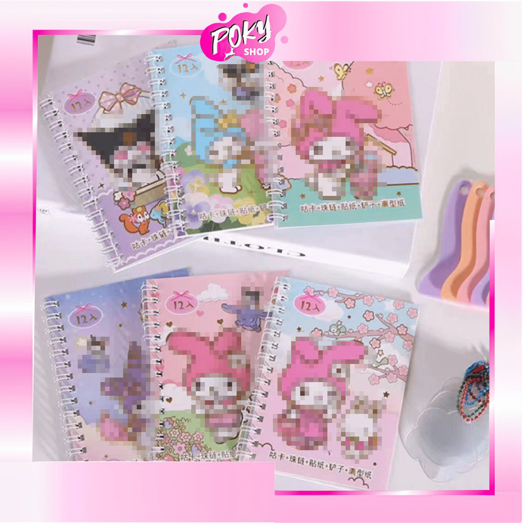 

POKY - 6605 Sticker Set Anak Unik / Isi 12 Lembar Lucu dan Seru