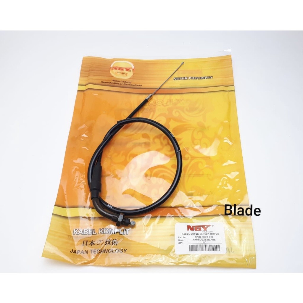 Kabel Gas Komplit Kabel Blade Revo Abs Kabel Gas Honda Blade Revo Absolute NGY Gold 46Variasi