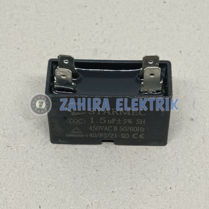 Capasitor Kotak 1,5uf / Kapasitor 1,5uf / Capasitor Fan