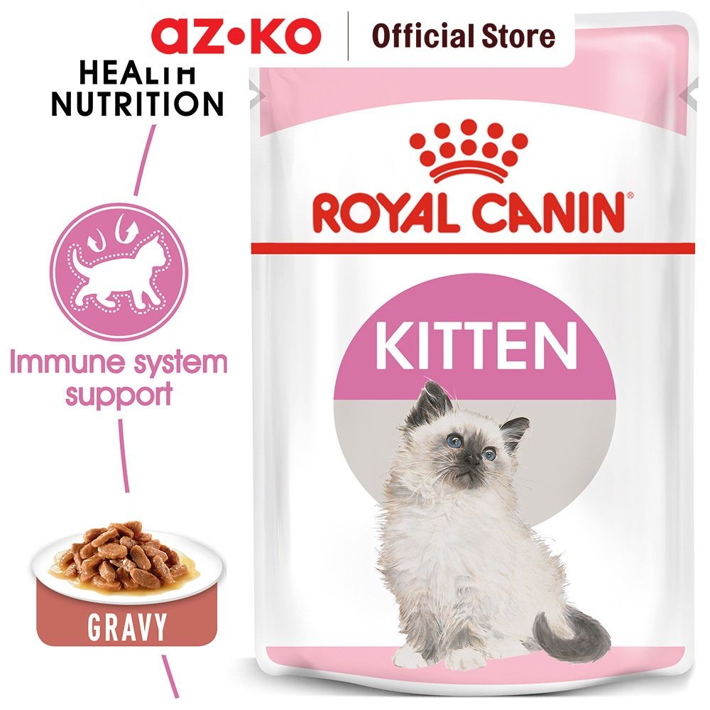 AZKO Royal Canin 85 gr Makanan Kucing Basah Kitten Instinctive Pakan Kucing Cat Food Kebutuhan Hewan