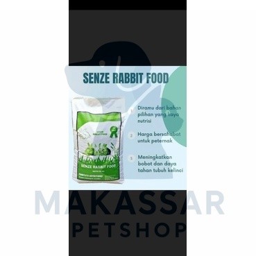 pelet pakan kelinci SENZE RABBIT FOOD 20kg sak karungan