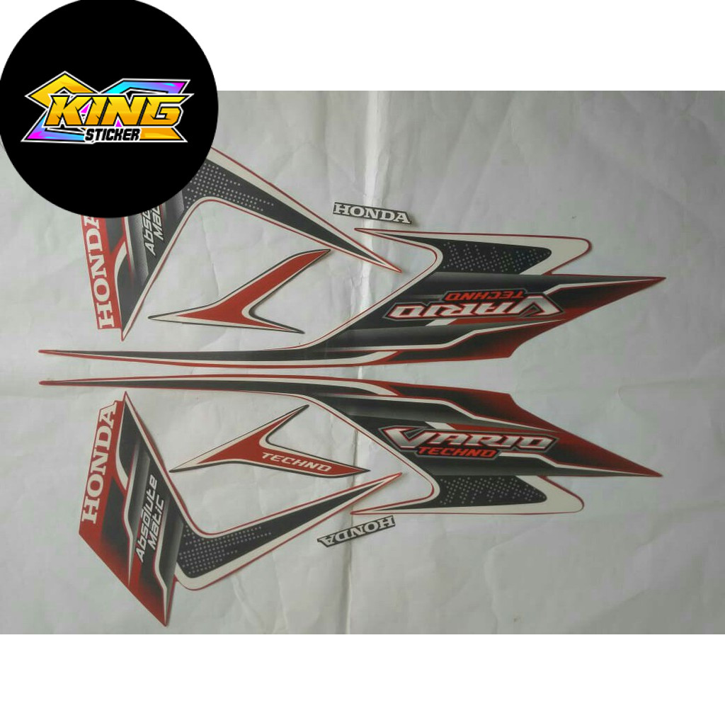 stiker striping honda vario techno karbu 110 2010