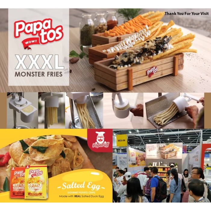 

Monster Fries Long Potato Premix Powder
