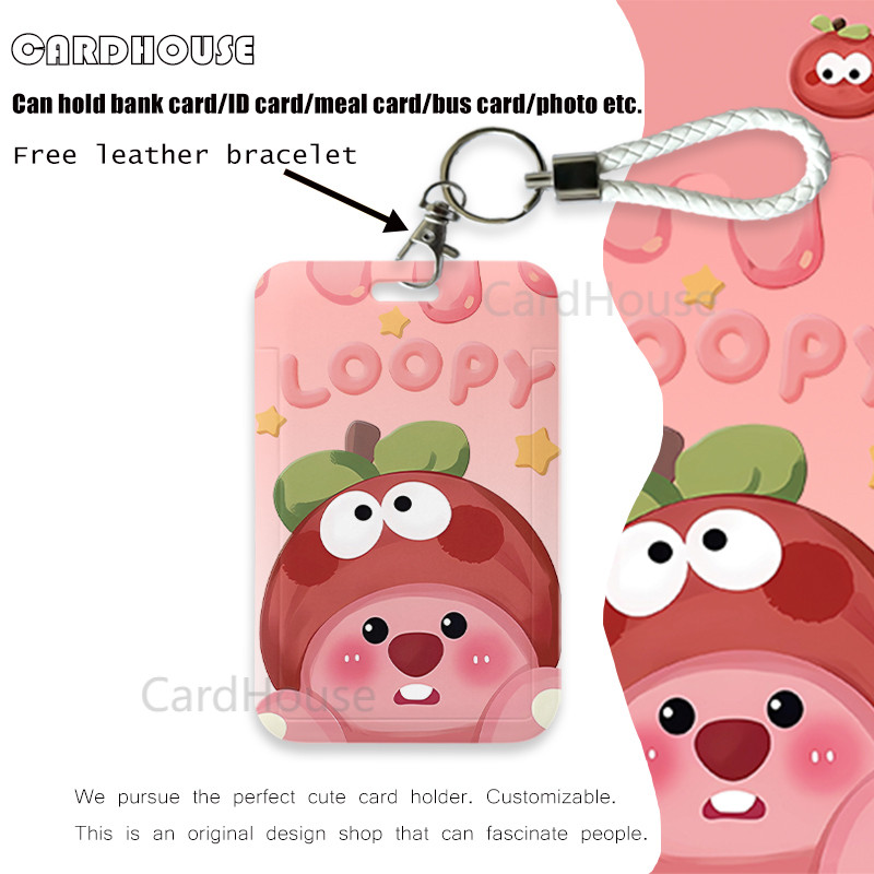 

【Loopy】ID CARD Kartun Loopy Unik ID CARD Dompet Kartu Aesthetic HOLDER ID CARD Aesthetic LT146 Tempat Photocard Photo Card Kartun Ruby Aesthetic