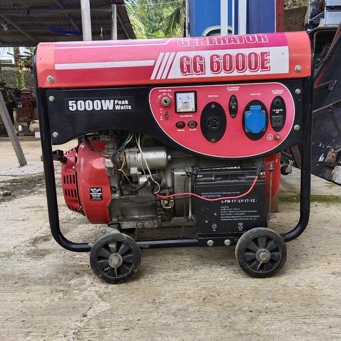 Mesin Genset Portable Generator Bekas Batuceper Tangerang