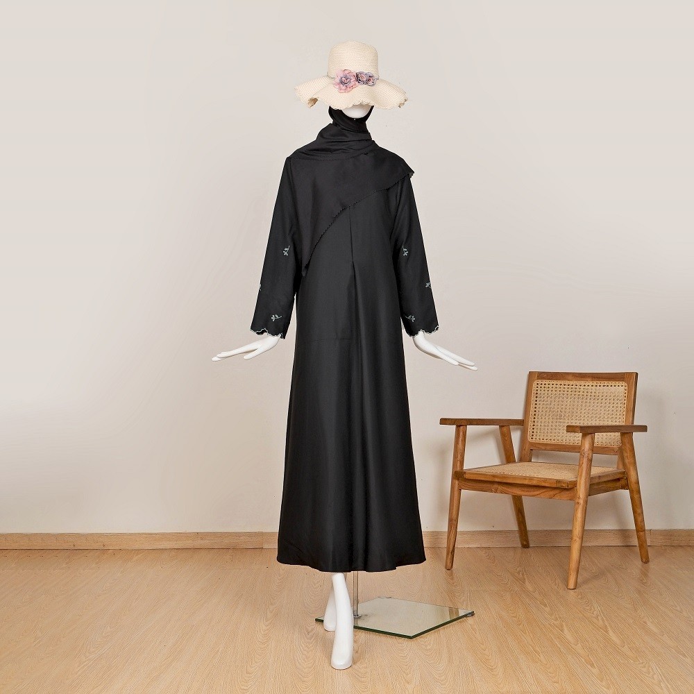 HEMAT LE KHARI RENATA GAMIS BORDIR GAMIS KATUN MADINAH GAMIS BUSUI SIZE S - XL